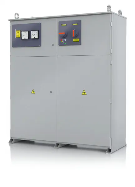 Fuente de alimentación de reserva ininterrumpida para los electroimanes